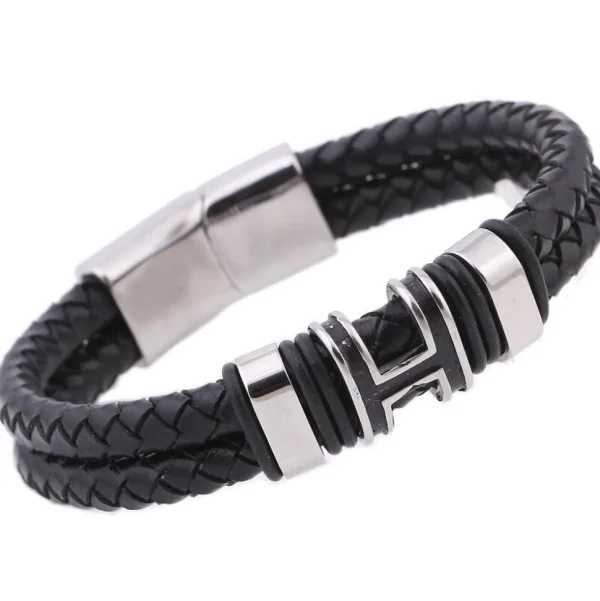 Keinonahkainen rannekoru, Modern Faux Leather Bracelet