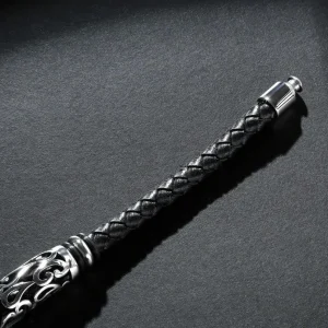 Keinonahkainen rannekoru, Simple Faux Leather Bracelet