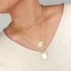 Kerroskaulakoru, FRENCH RIVIERA | Saint Layer Necklace in Gold