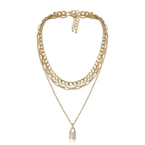Kerroskaulakoru, FRENCH RIVIERA | Chunky Layer Necklace in Gold