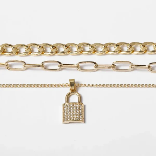 Kerroskaulakoru, FRENCH RIVIERA | Chunky Layer Necklace in Gold