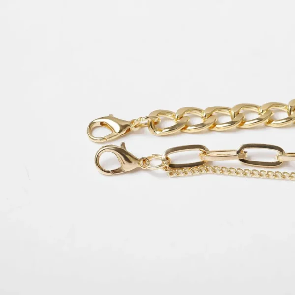 Kerroskaulakoru, FRENCH RIVIERA | Chunky Layer Necklace in Gold