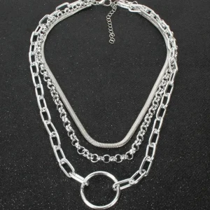 Kerroskaulakoru, PAPARAZZI | Necklace with Large Hoop