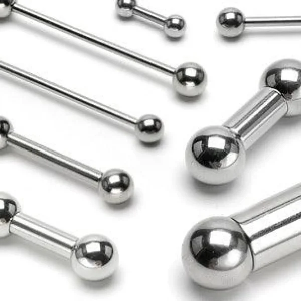 Kielikoru, Barbell 1,6mm Kirurginteräs 6mm palloilla