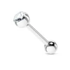 Kielikoru, Barbell 1,6mm Kristalli (kirkas)