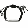 Kirurginteräksinen rannekoru, Relaxed Black Bracelet