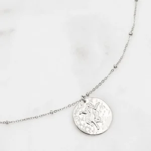 Kirurginteräskaulakoru, Astro Collection-horoskooppikoru (hopea)