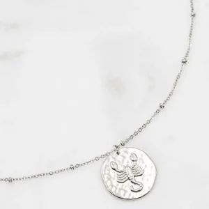 Kirurginteräskaulakoru, Astro Collection-horoskooppikoru (hopea)