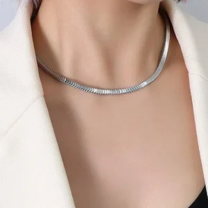 Kirurginteräskaulakoru, FRENCH RIVIERA | Lux Chain in Steel