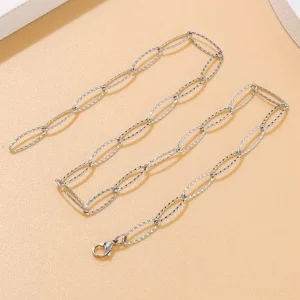 Kirurginteräskaulakoru, FRENCH RIVIERA | Cherié Chain in Steel