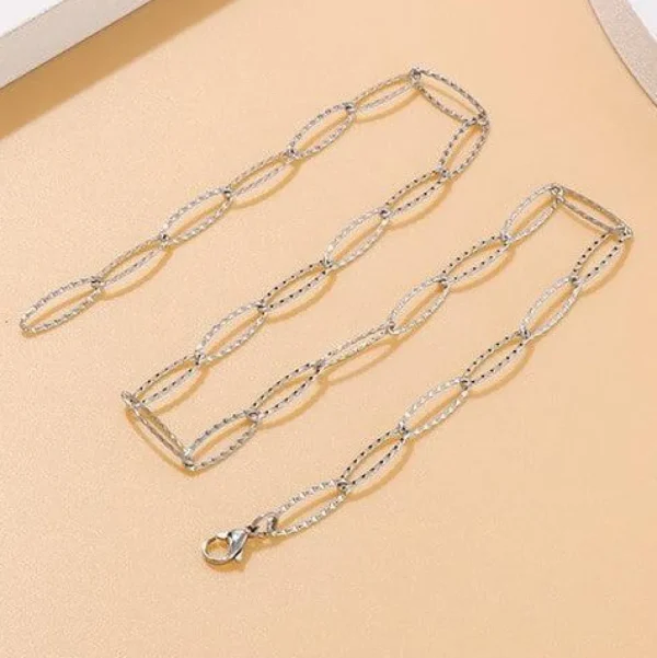 Kirurginteräskaulakoru, FRENCH RIVIERA | Cherié Chain in Steel