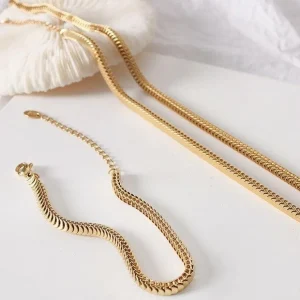 Kirurginteräskaulakoru, FRENCH RIVIERA | Lux Chain in Gold