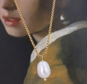 Kirurginteräskaulakoru, FRENCH RIVIERA | Allie Necklace -helmikaulakoru