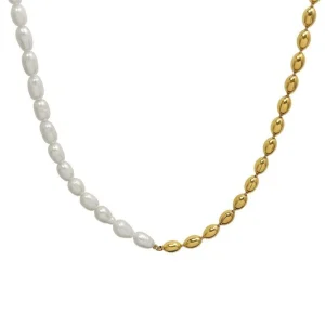 Kirurginteräskaulakoru, FRENCH RIVIERA | Zara Necklace -helmikaulakoru