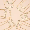 Kirurginteräskaulakoru, Horoscope -tekstikoru horoskooppimerkeille