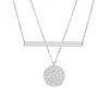 Kirurginteräskorusetti, FRENCH RIVIERA | Noemie Silver Necklace Set