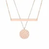 Kirurginteräskorusetti, FRENCH RIVIERA | Noemie Rosegold Necklace Set