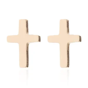 Kirurginteräsnapit, Gold Cross -kullanväriset ristinapit