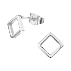 Kirurginteräsnapit, Modern Square Earstuds