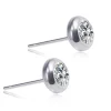 Kirurginteräsnapit | Theo Earrings -kirkkaat nappikorvakorut