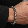 Kirurginteräsrannekoru, Chunky Braided Bracelet