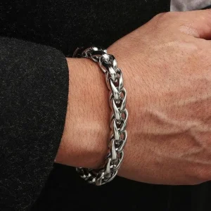 Kirurginteräsrannekoru, Chunky Braided Bracelet