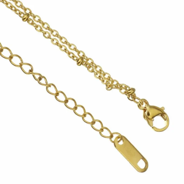 Kirurginteräsrannekoru, Cross Charm Bracelet -ristirannekoru
