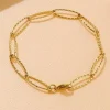 Kirurginteräsrannekoru, FRENCH RIVIERA | Cherié Chain in Gold