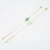 Kirurginteräsrannekoru, FRENCH RIVIERA | Oval Gold Steel Chain