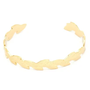 Kirurginteräsrannekoru, FRENCH RIVIERA | Gold Twine Bracelet
