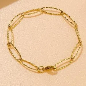 Kirurginteräsrannekoru, FRENCH RIVIERA | Cherié Chain in Gold