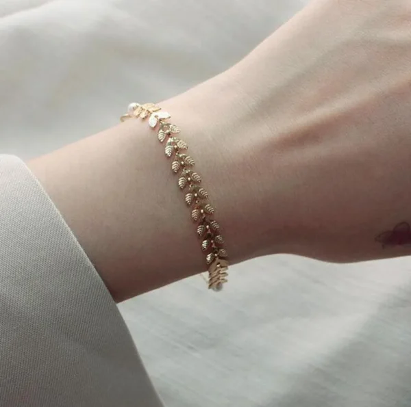 Kirurginteräsrannekoru, FRENCH RIVIERA | Goddess Chain in Gold