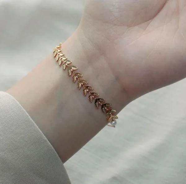Kirurginteräsrannekoru, FRENCH RIVIERA | Goddess Chain in Gold