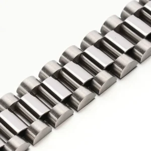 Kirurginteräsrannekoru, Stainless Steel Simple Style