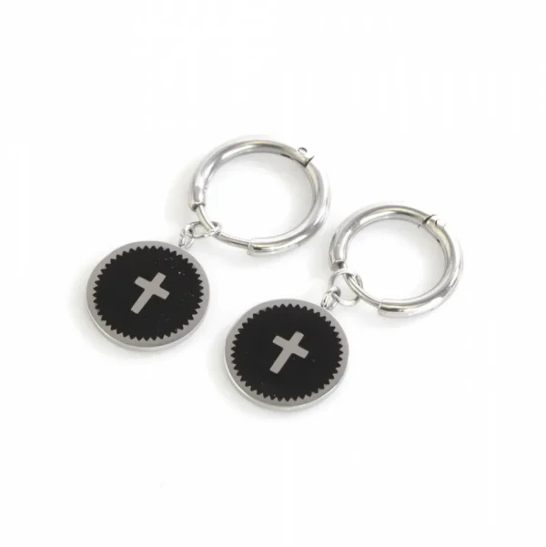 Kirurginteräsrenkaat, Steel Hoops with Crosses