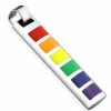 Kirurginteräsriipus, Rainbow Squares Enamel Stainless Steel Pendant