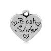 Kirurginteräsriipus, tekstikoru Best Sister