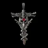 Kirurginteräsriipus, XL Dragon Sword (lohikäärme, miekka)