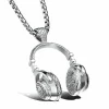 Kirurginteräsriipus, XL Streetstyle Headphone Necklace