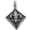 Kirurginteräsriipus, XXL Royal Fleur de lis