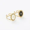 Kirurginterässormus, FRENCH RIVIERA | Oval Snake Gold Ring (2 väriä)