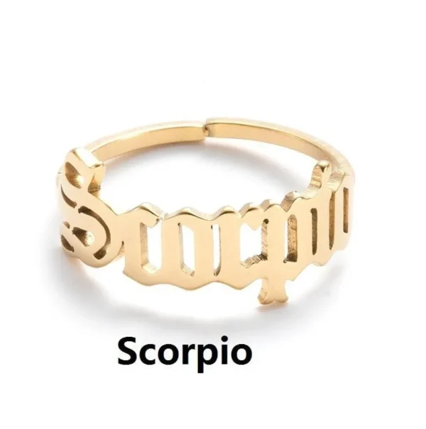 Kirurginterässormus, Horoscope -tekstikoru horoskooppimerkeille
