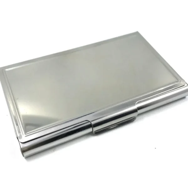 Korttikotelo, Stainless Steel