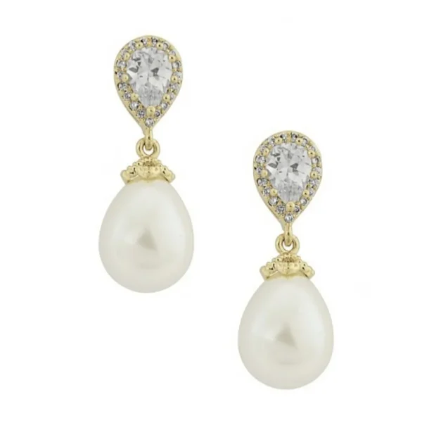 Korvakorut, ATHENA BRIDAL | Precious Pearl -kulta helmikorvakorut