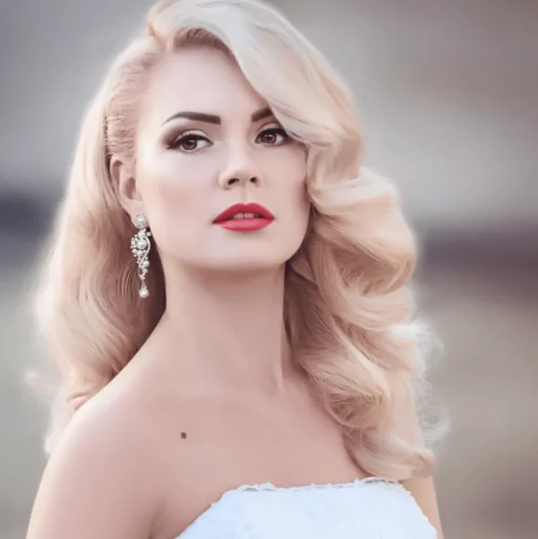 Korvakorut, ATHENA BRIDAL | Clarisse-kimaltavat helmikorvakorut