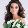 Korvakorut, ATHENA BRIDAL | Divine Earrings -hopeanväriset pisarat