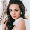 Korvakorut, ATHENA BRIDAL | Fabienne -kimaltavat pisarakorvakorut