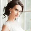 Korvakorut, ATHENA BRIDAL | Édith -pisaranmuotoiset helmikorvakorut