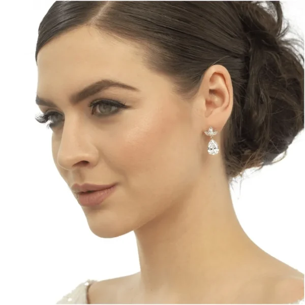 Korvakorut, ATHENA BRIDAL | Constance -kimaltavat pisarakorvakorut