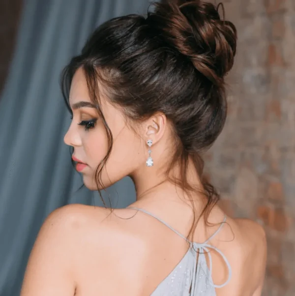 Korvakorut, ATHENA BRIDAL | Florence -kimaltavat pisarakorvakorut